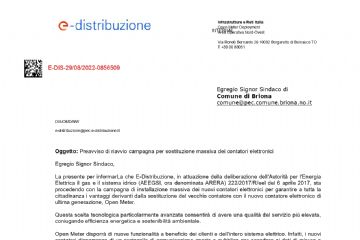 Campagna massiva sostituzione contatori energia elettrica