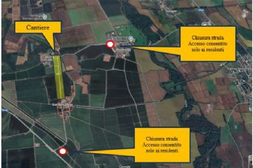 Chiusura SP101 tra San Bernardino e Orcetto